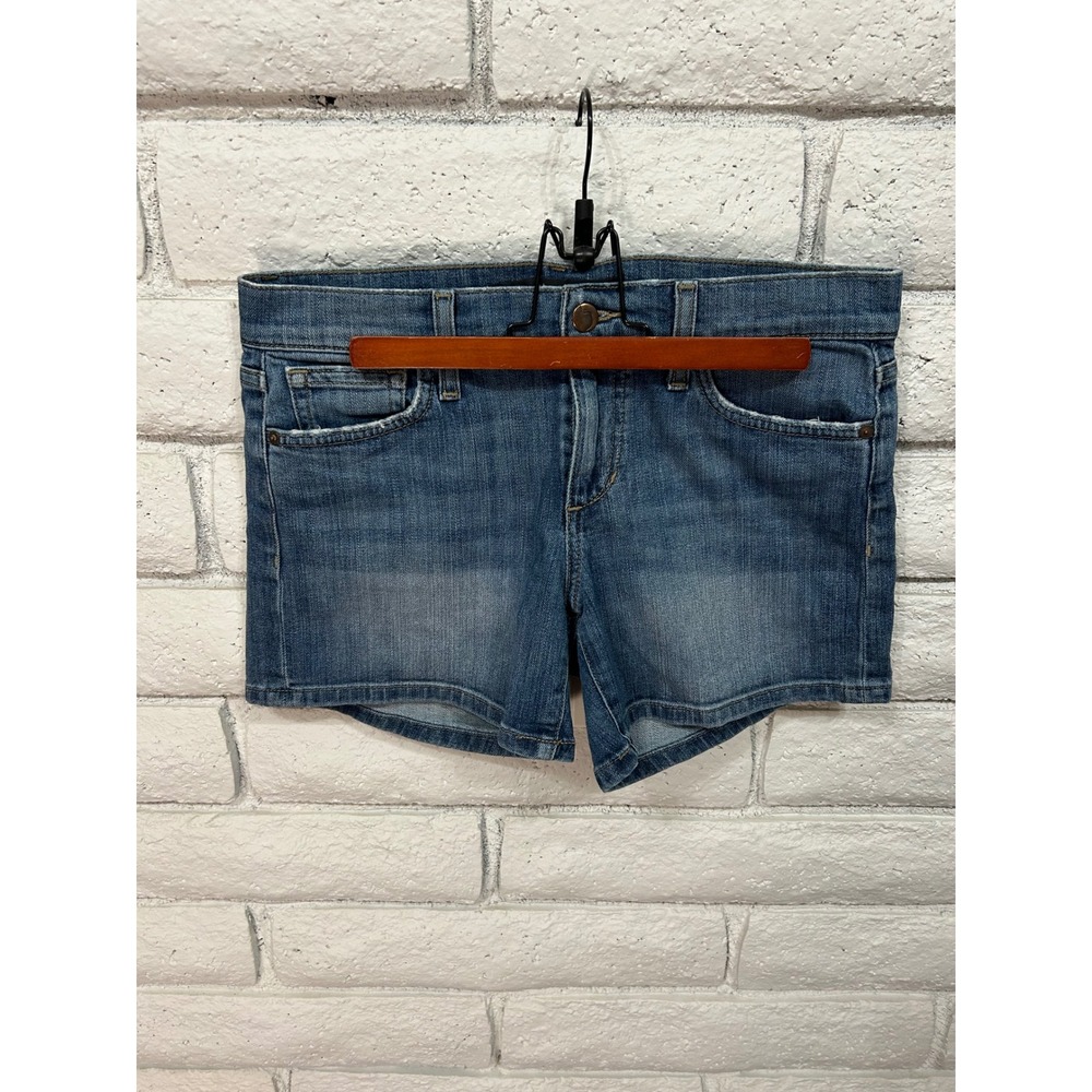 Joes Jeans Womens Medium Wash Denim Shorts Size 6 Blue Distressed  Y2K